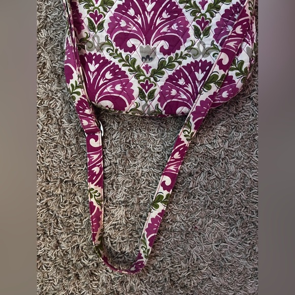 Vera Bradley Pink White and Green Crossbody - Picture 6 of 8